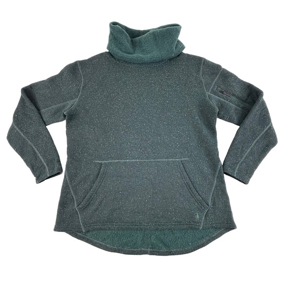 Smartwool Sweaters - Smartwool Hudson Trail Pullover Fleece Cowl Neck Sweater Green Women's XL NWOT